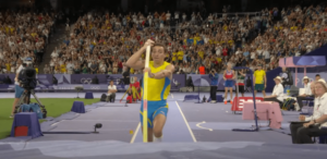 Duplantis sets new world record to win pole vault gold